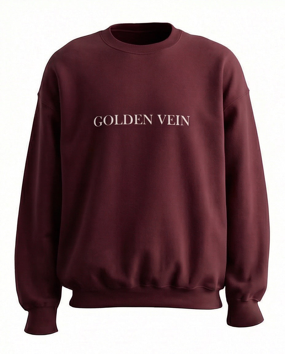 Classic Crewneck Sweater – Bordeaux