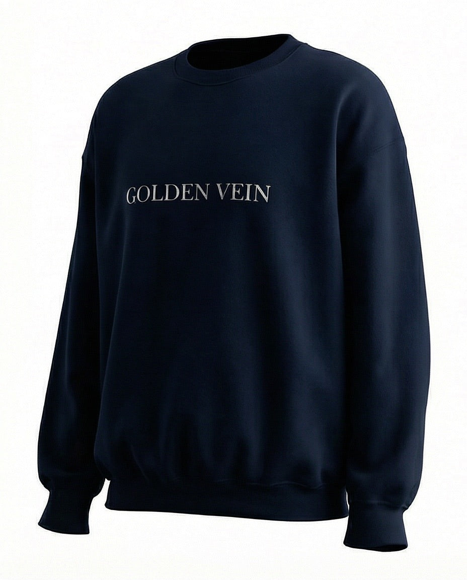 Classic Crewneck Sweater – Navy