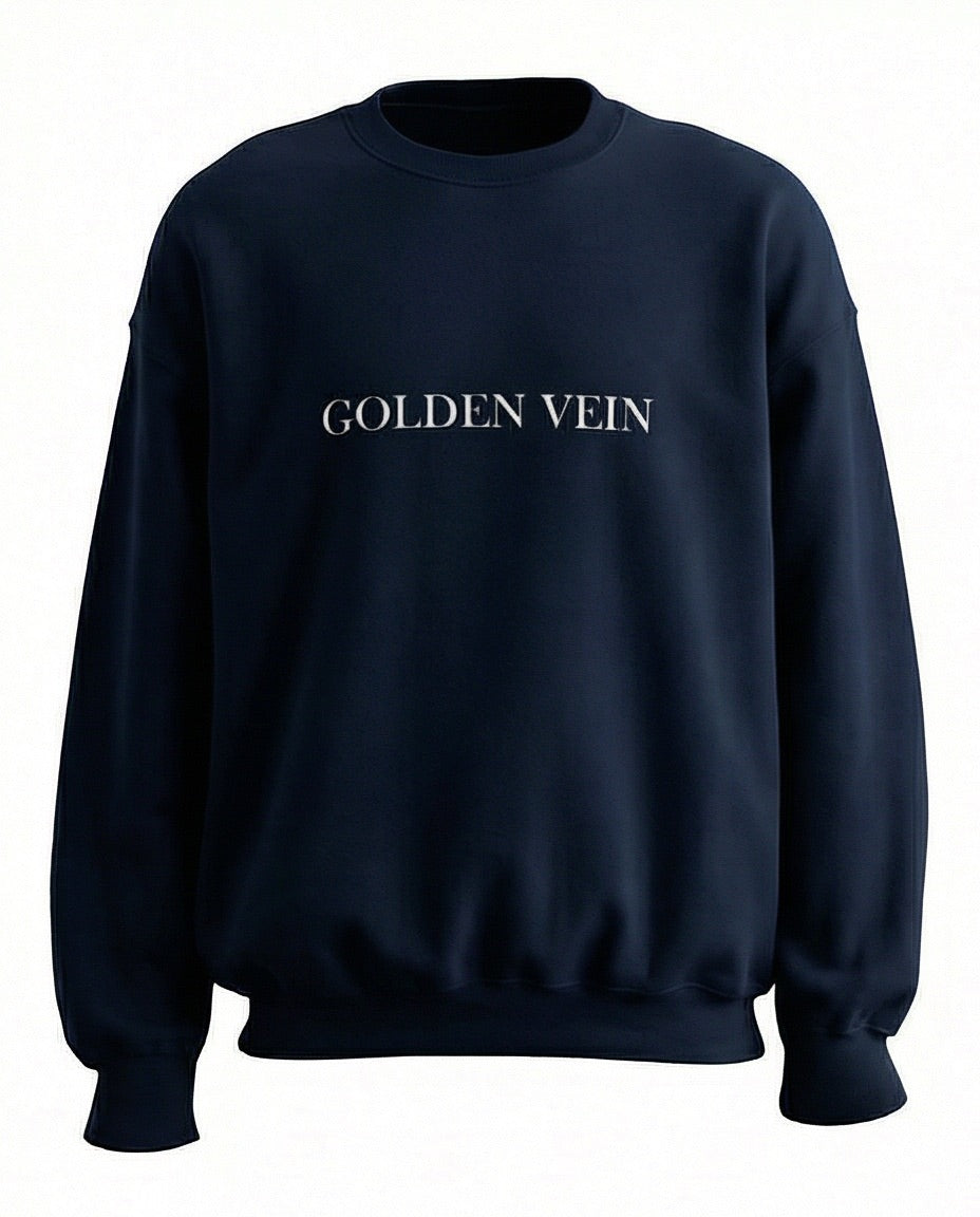 Classic Crewneck Sweater – Navy