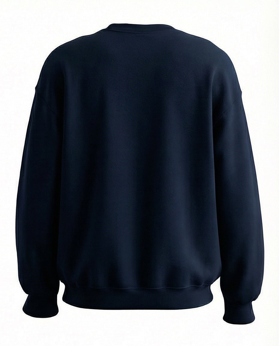 Classic Crewneck Sweater – Navy