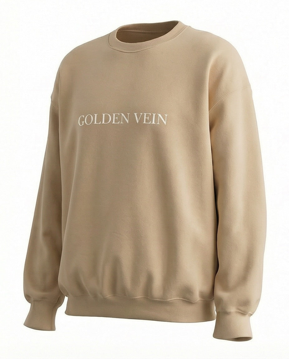 Classic Crewneck Sweater – Sand