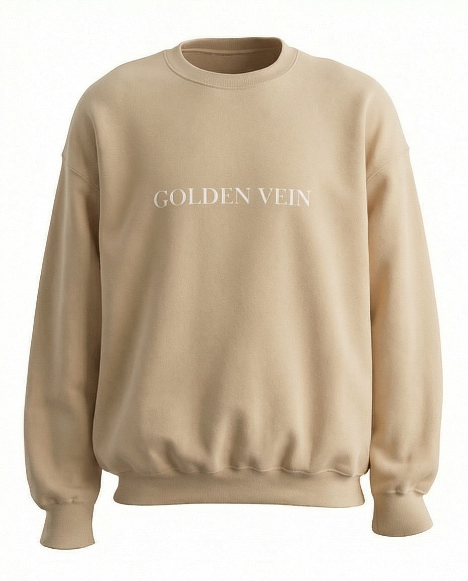 Classic Crewneck Sweater – Sand