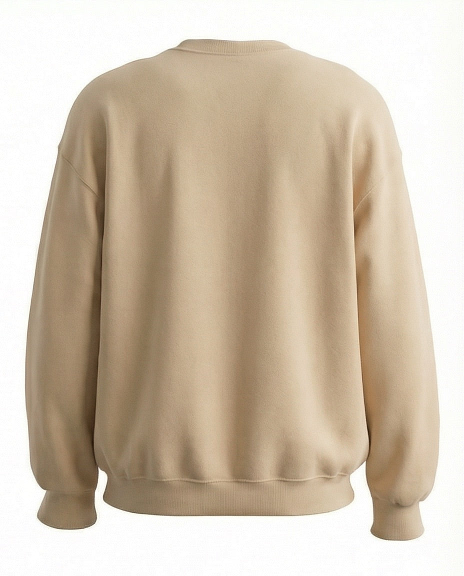 Classic Crewneck Sweater – Sand