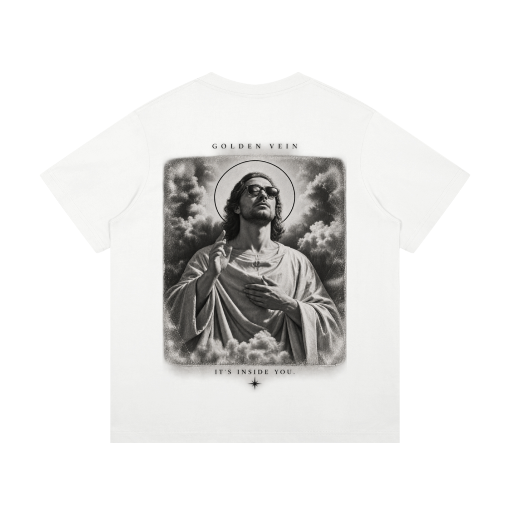 Golden Vein Parables T-Shirt – Devotion – White – Produktansicht 8