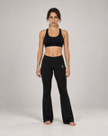 GV Flare Leggings Schwarz – front view