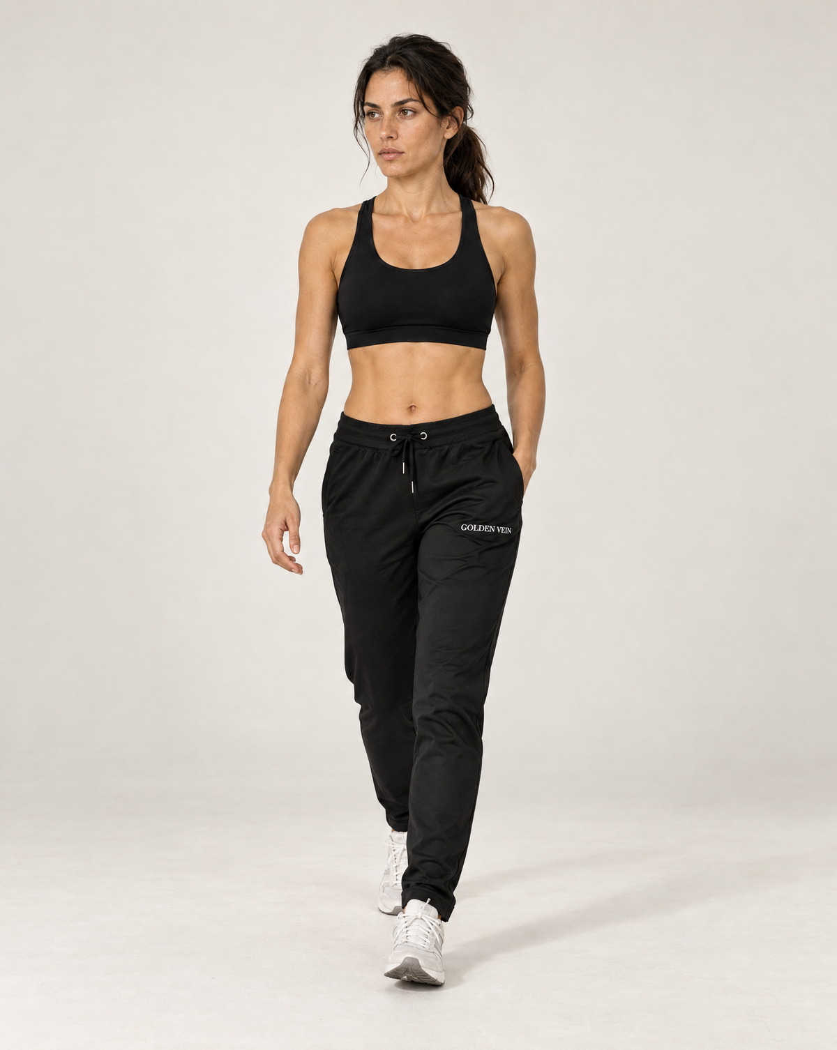 Golden Vein Trainingshose Schwarz Editorial