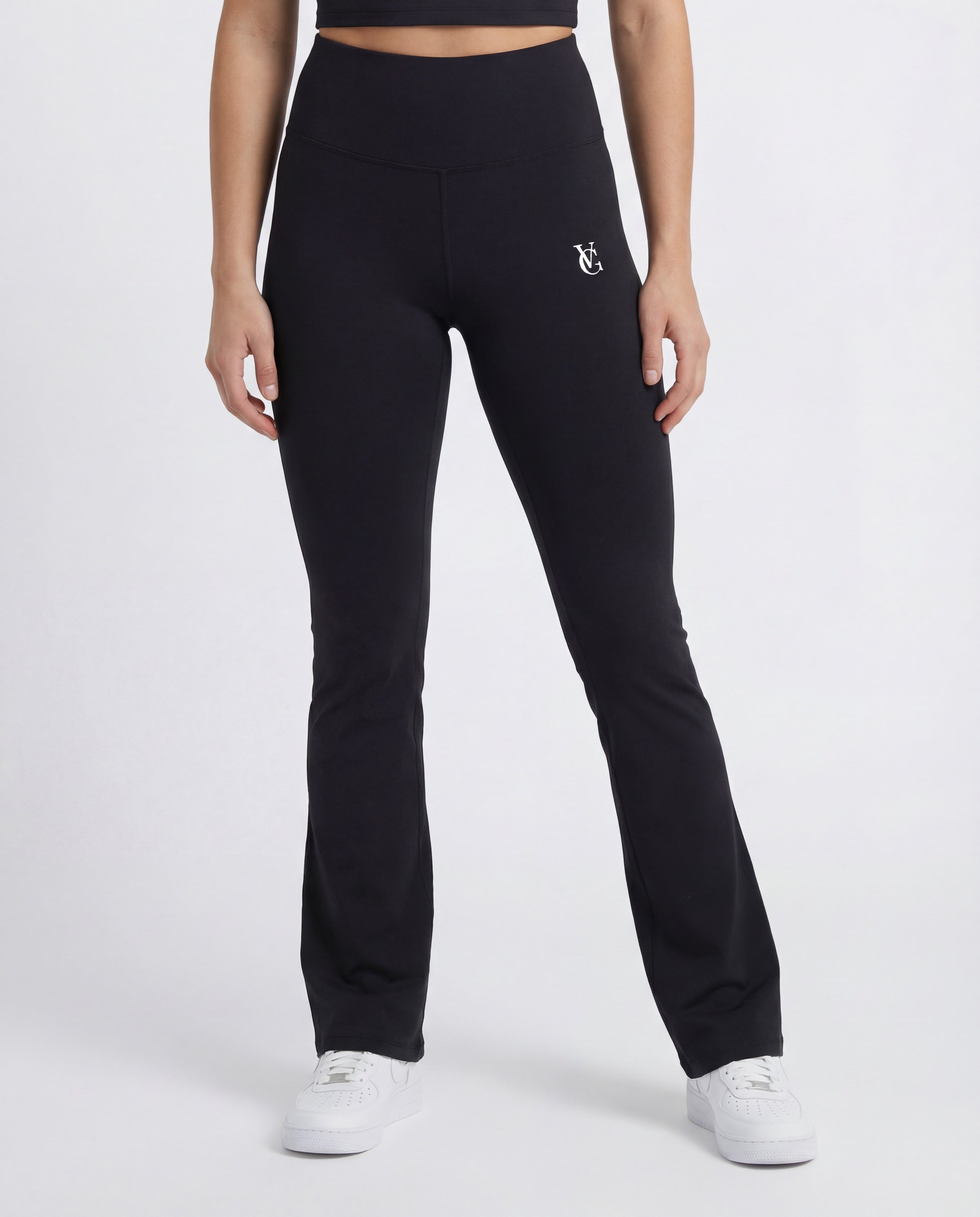 GV Flare Leggings – Schwarz