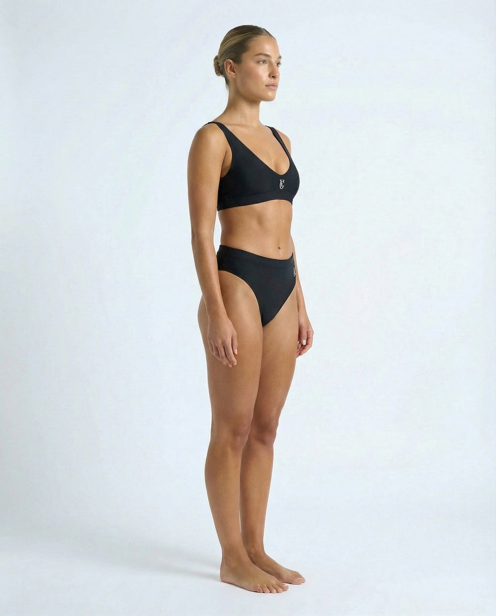 GV High Waist Bikini – Schwarz