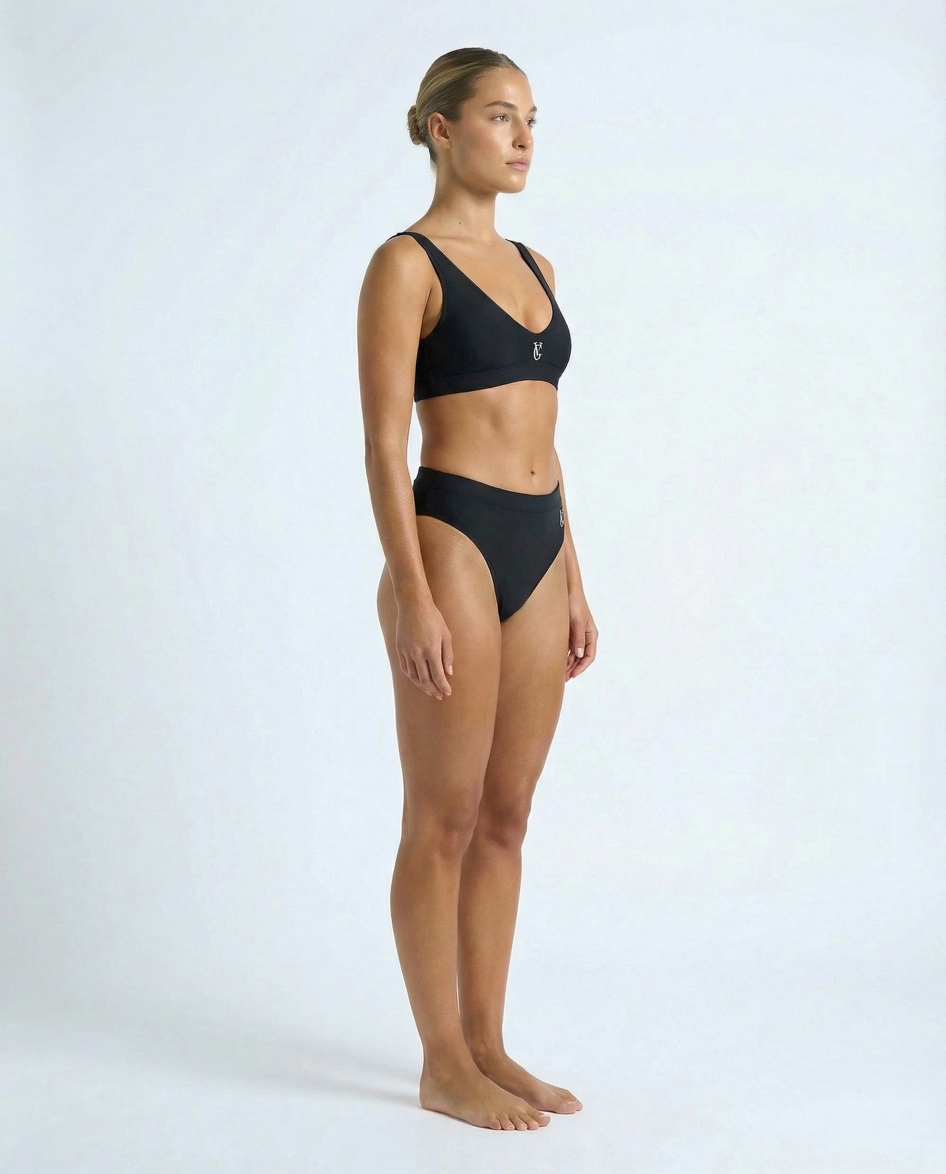 GV High Waist Bikini – Schwarz