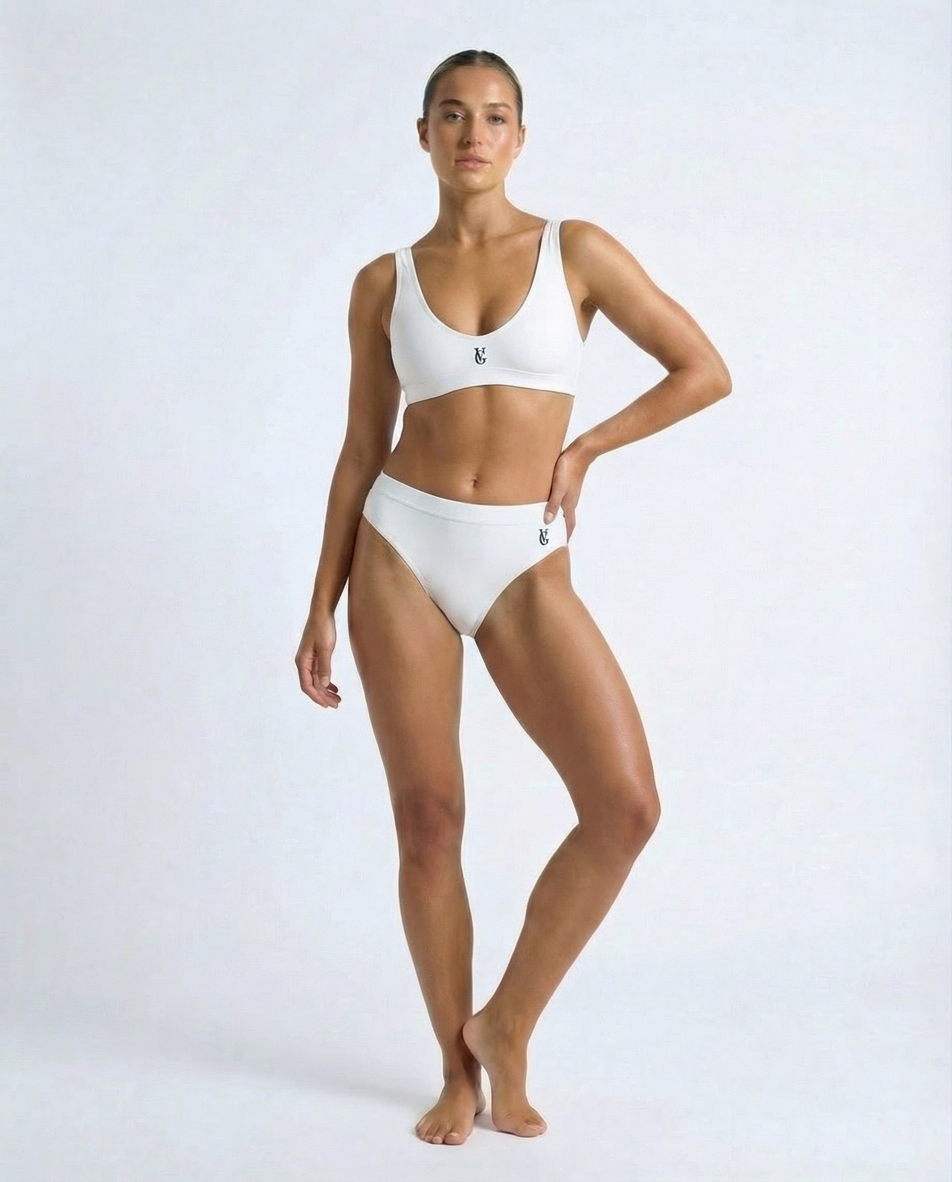 GV High Waist Bikini – Off-White