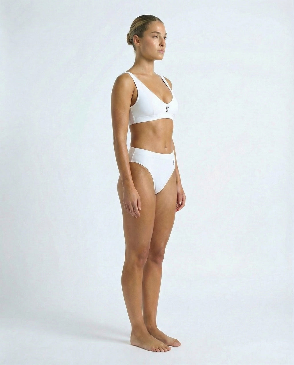 GV High Waist Bikini – Off-White