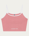 Golden Vein Crop Top - Rosa – Produktdarstellung