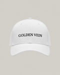 Golden Vein Cap in Weiß – Produktdarstellung