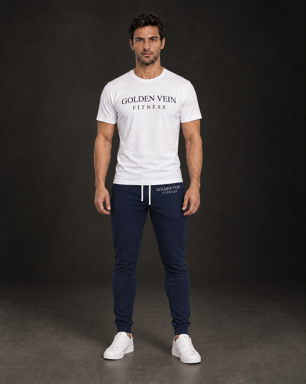 Fit Jogger Navy – Frontansicht