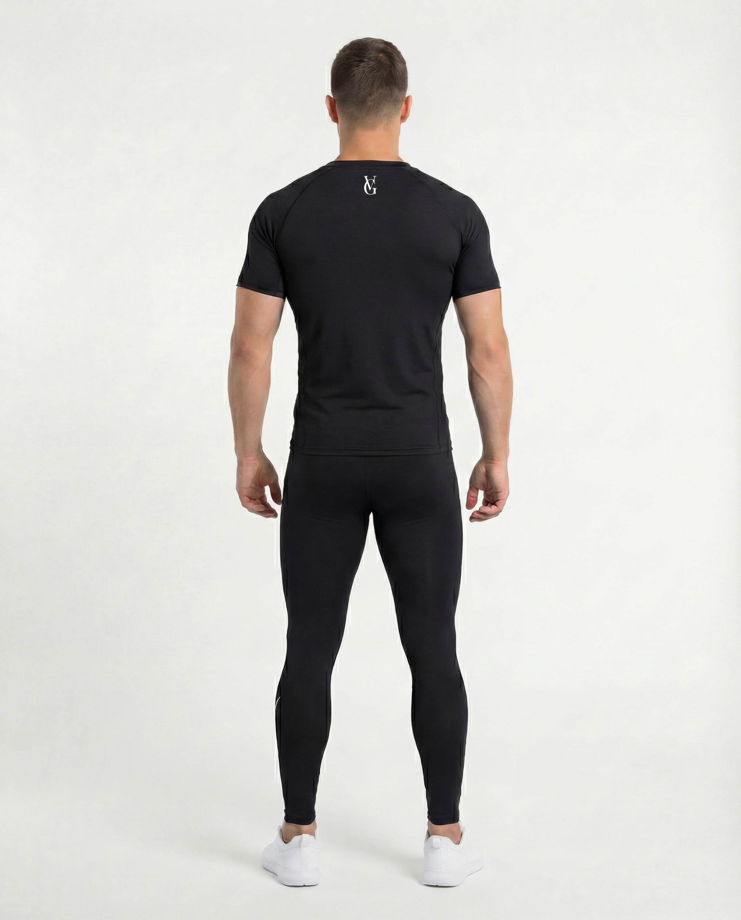 PULSE™ Compression Leggings – Schwarz