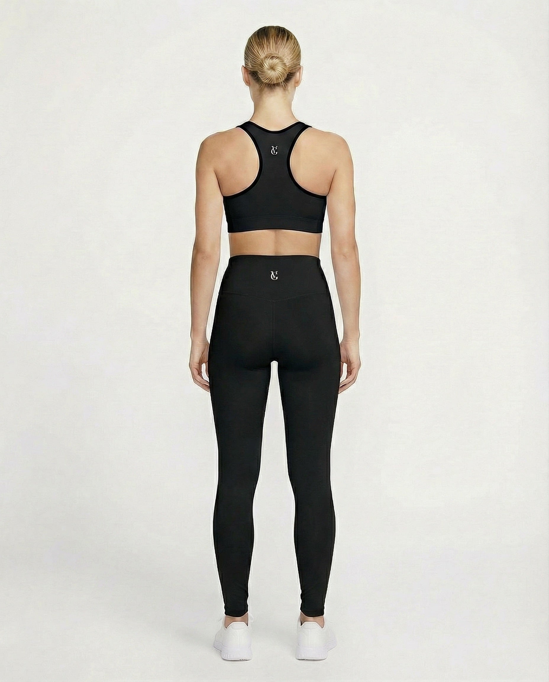 PULSE™ Compression Leggings High Waist - Schwarz