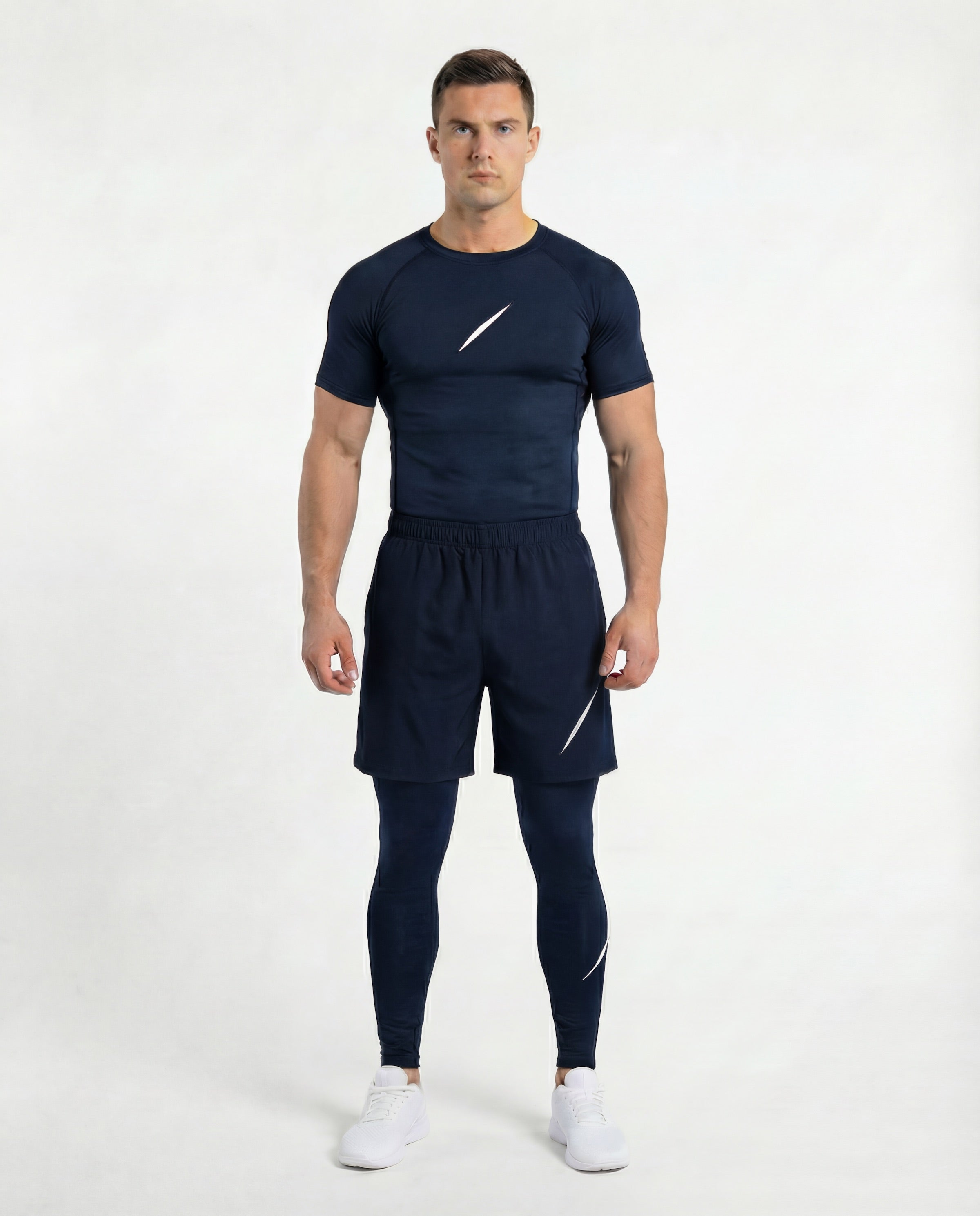 PULSE™ Compression Leggings – Navy