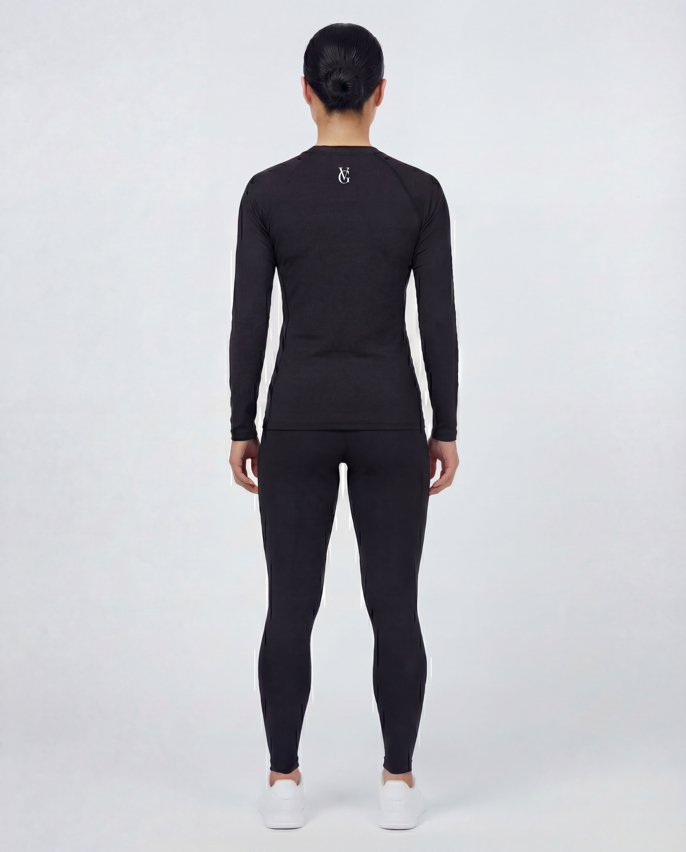 PULSE™ Compression Longsleeve – Schwarz