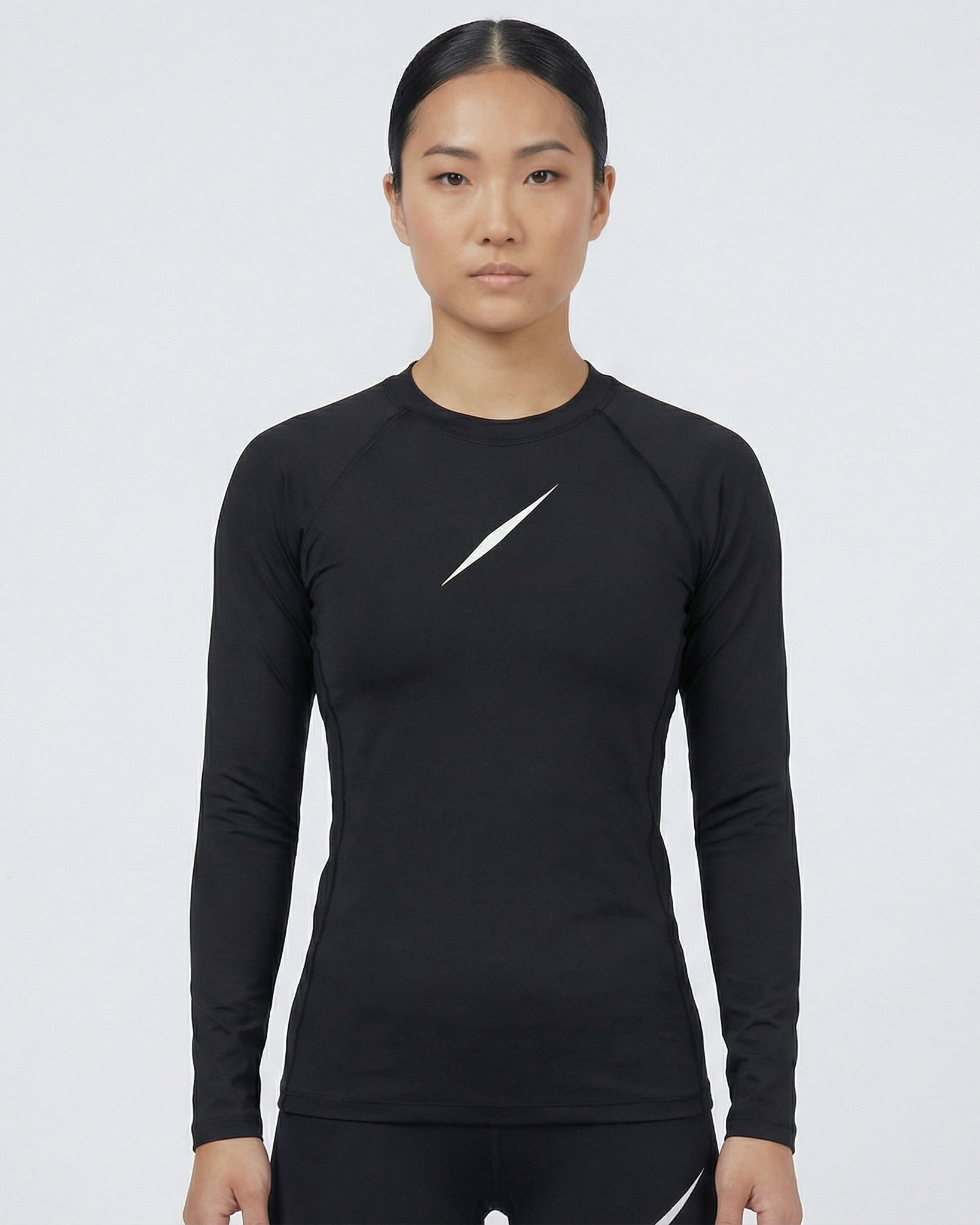PULSE™ Compression Longsleeve – Schwarz