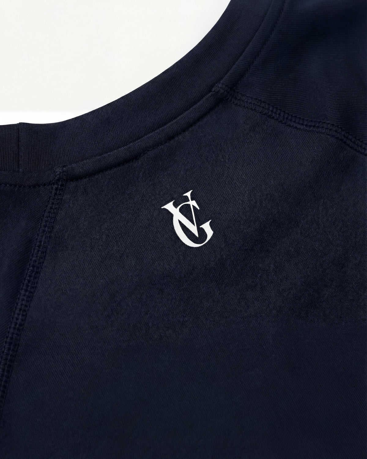 PULSE Compression Longsleeve Navy Herren – Logo-Detail