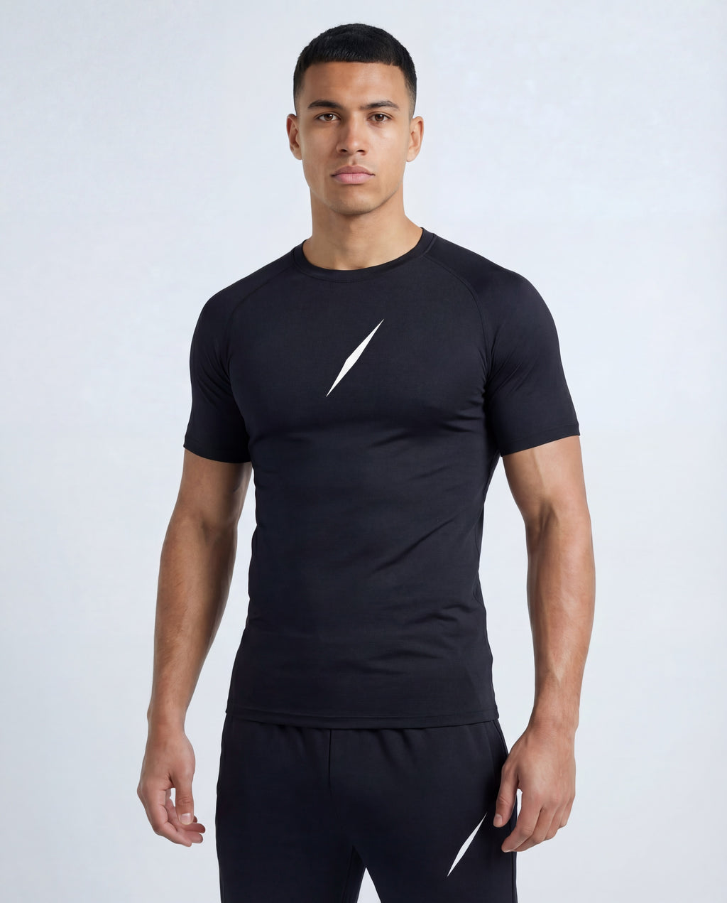 PULSE™ Compression Shirt – Schwarz