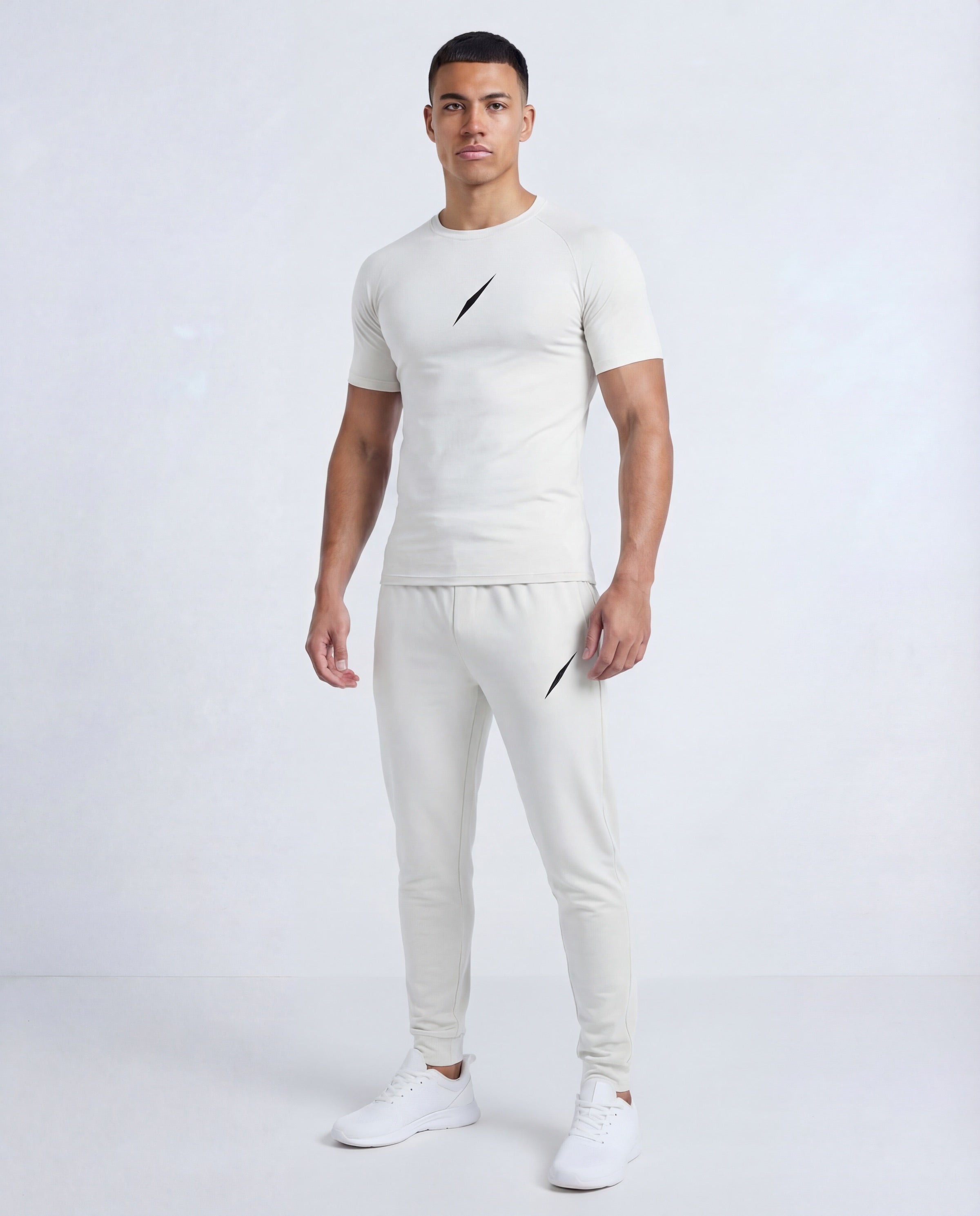PULSE™ Compression Shirt – Off-White