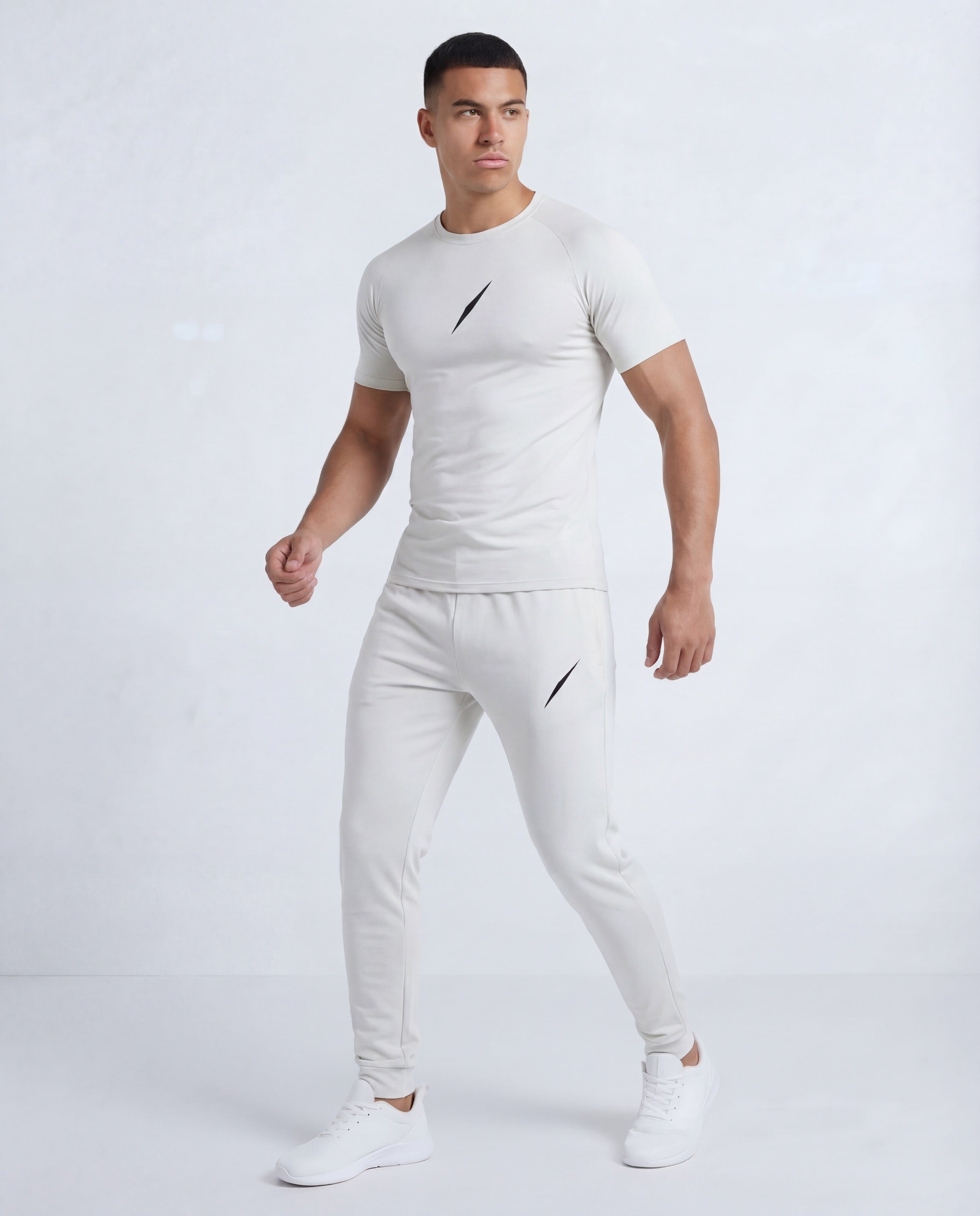 PULSE™ Compression Shirt – Off-White