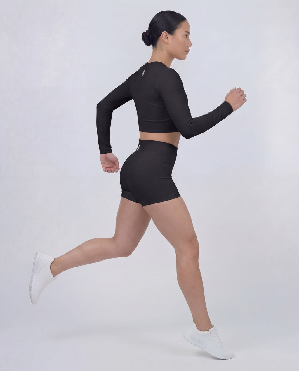 PULSE™ High Waist Shorts – Schwarz