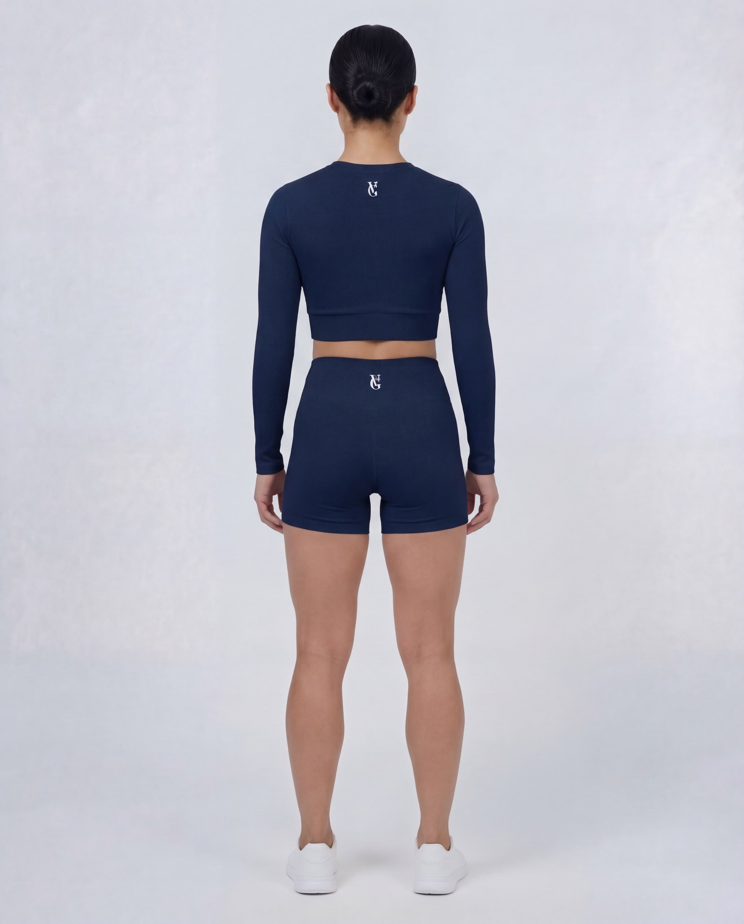 PULSE™ High Waist Shorts – Navy