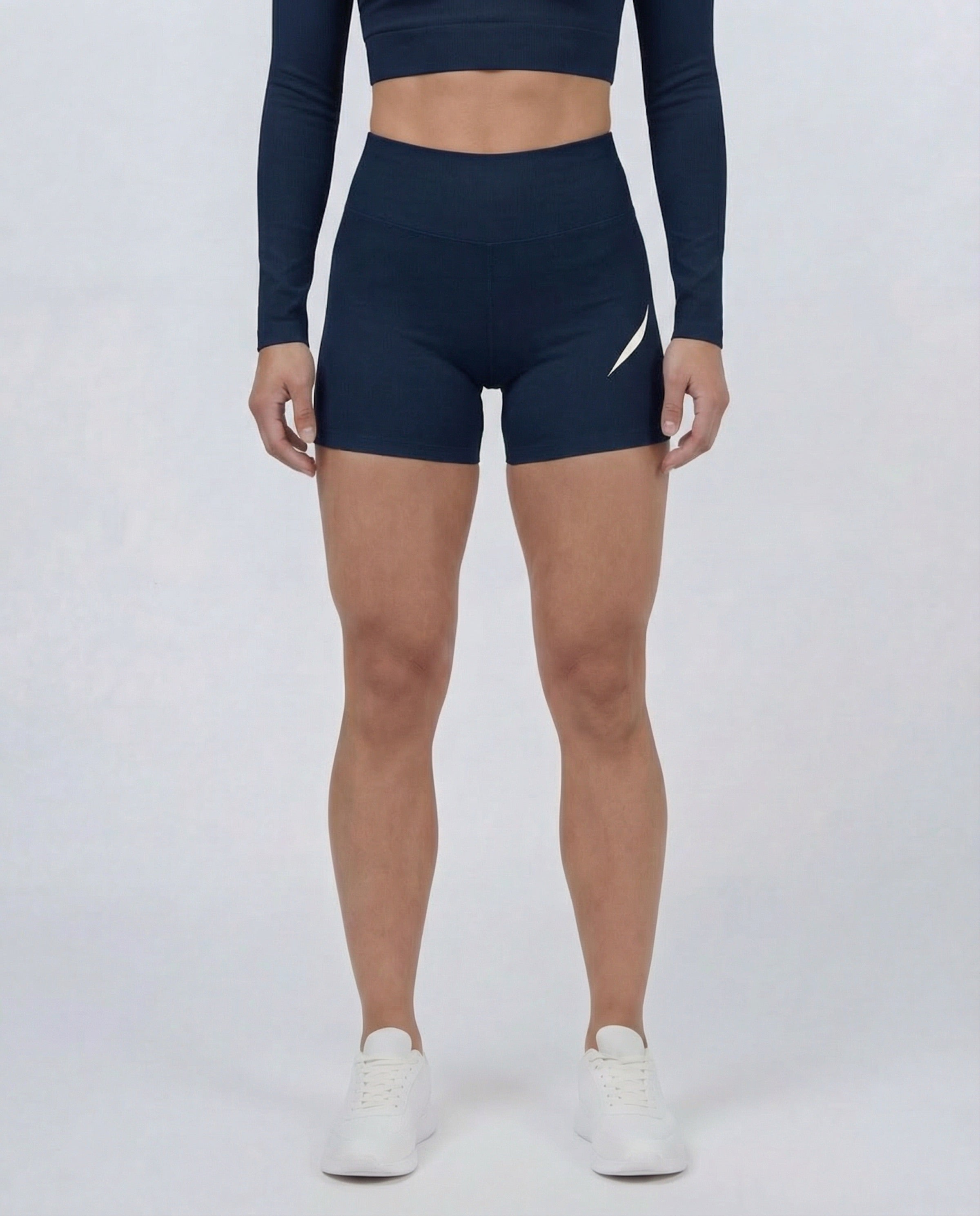 PULSE™ High Waist Shorts – Navy