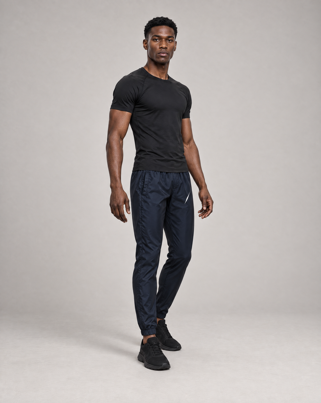 PULSE Training Jogger Navy – 3/4-Ansicht