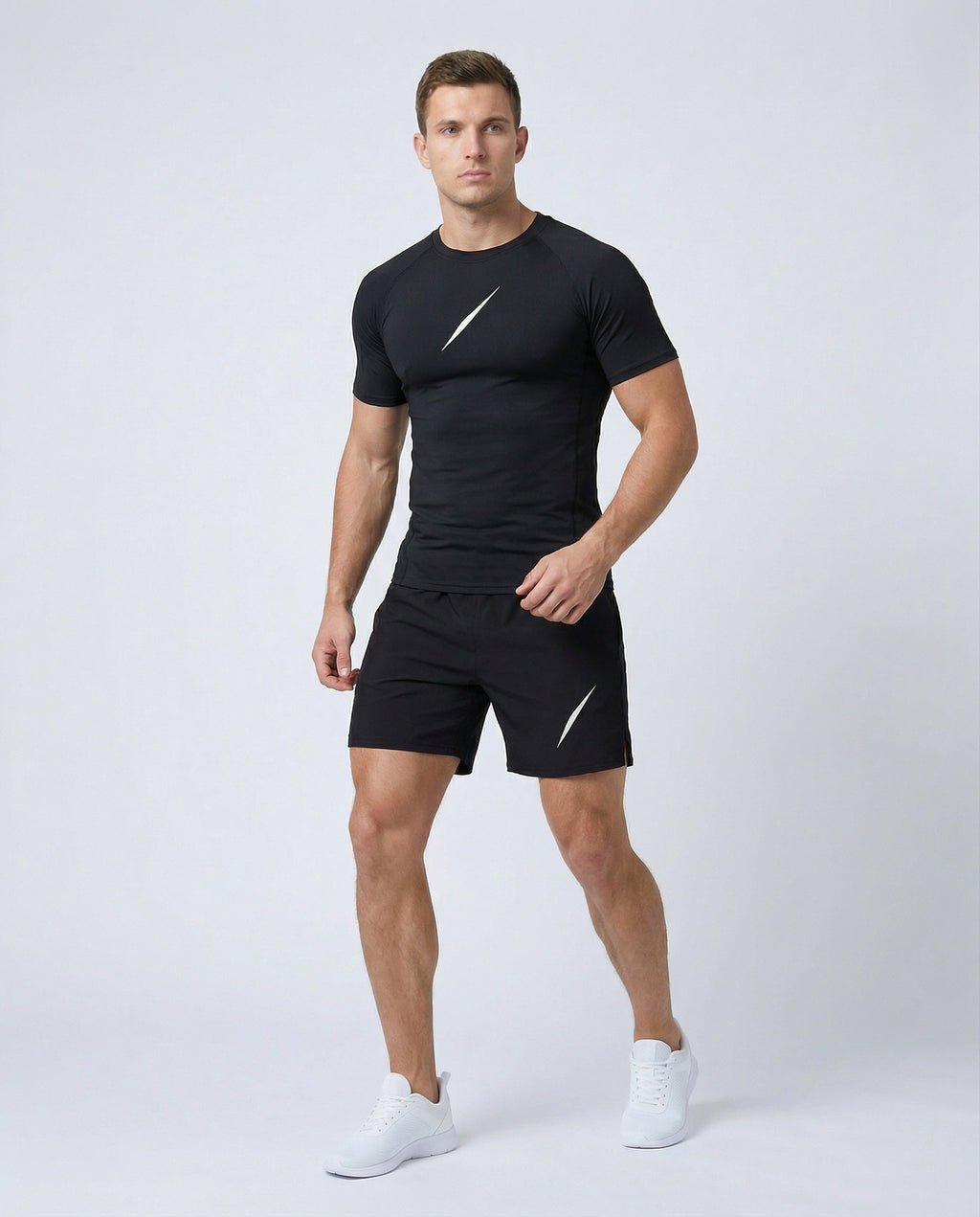 PULSE™ Training Shorts – Schwarz