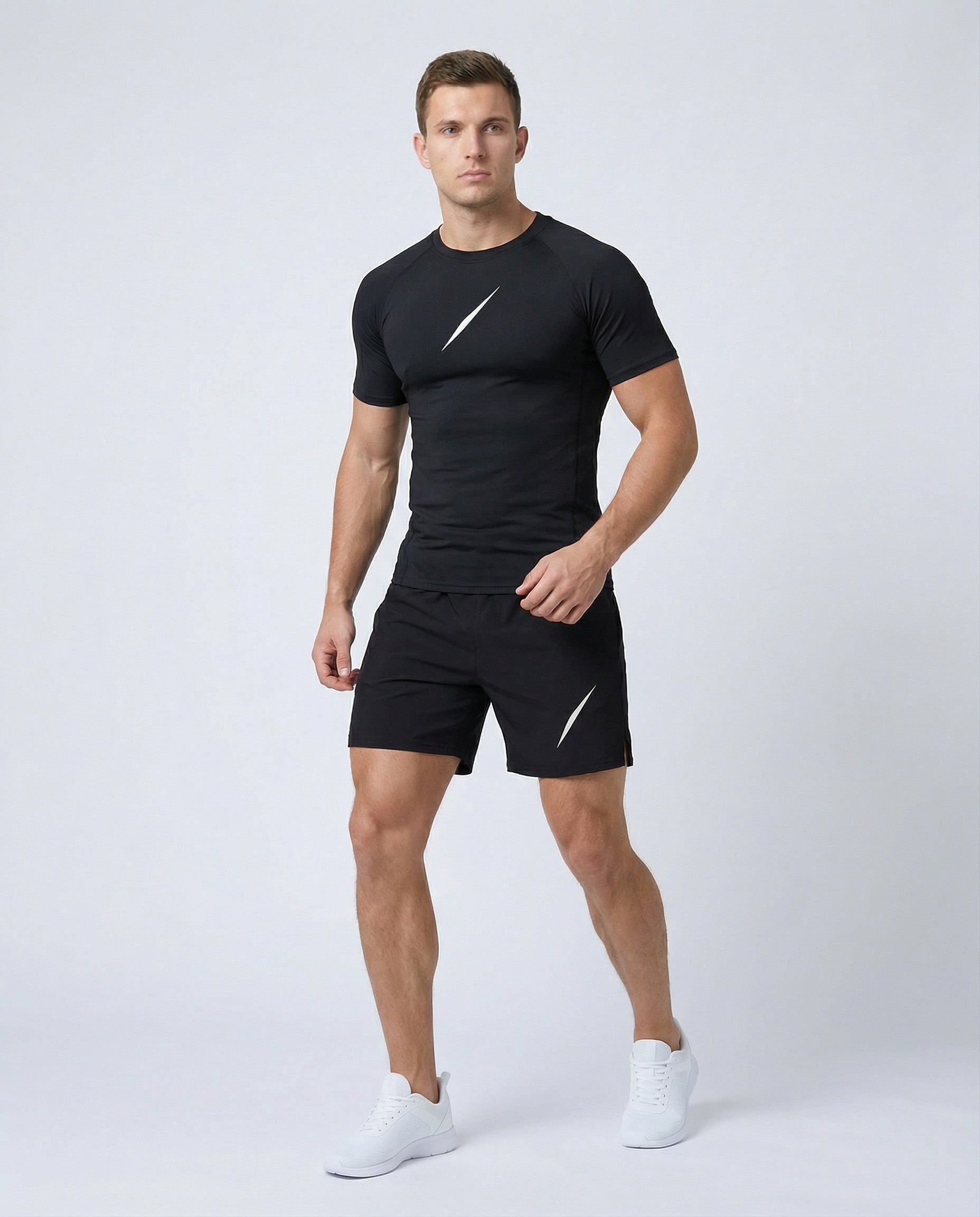 PULSE™ Training Shorts – Schwarz