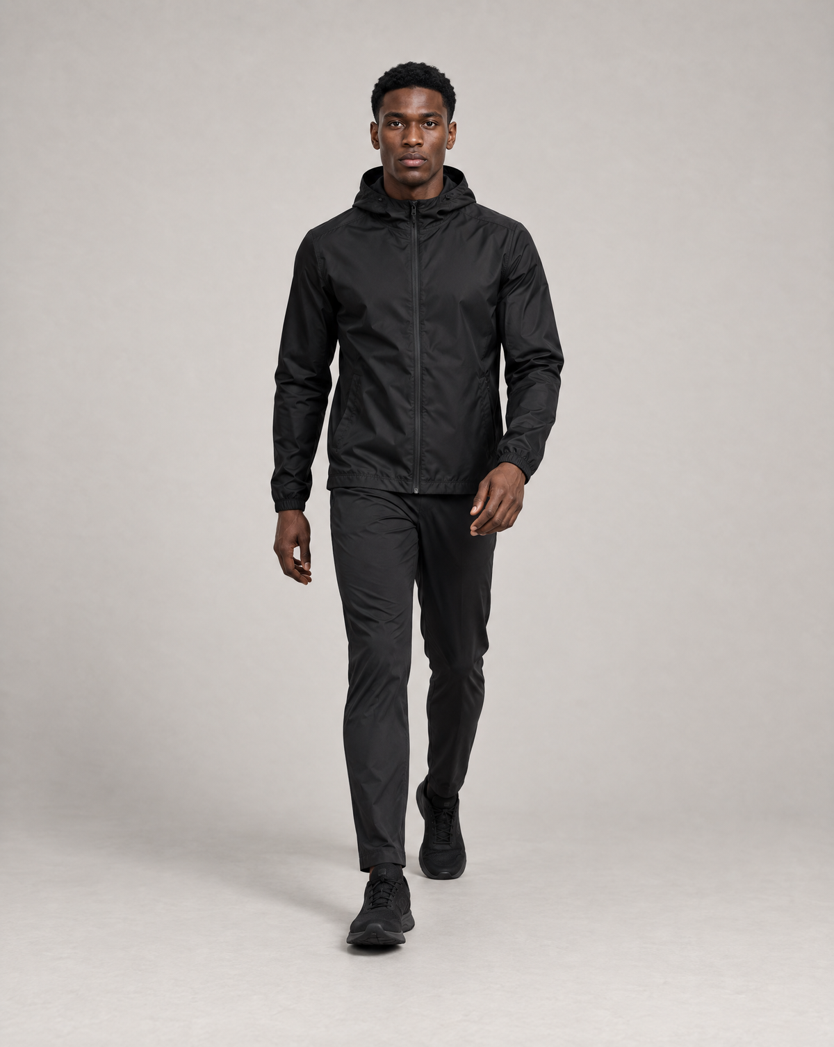 PULSE Run Windbreaker Black – Walking