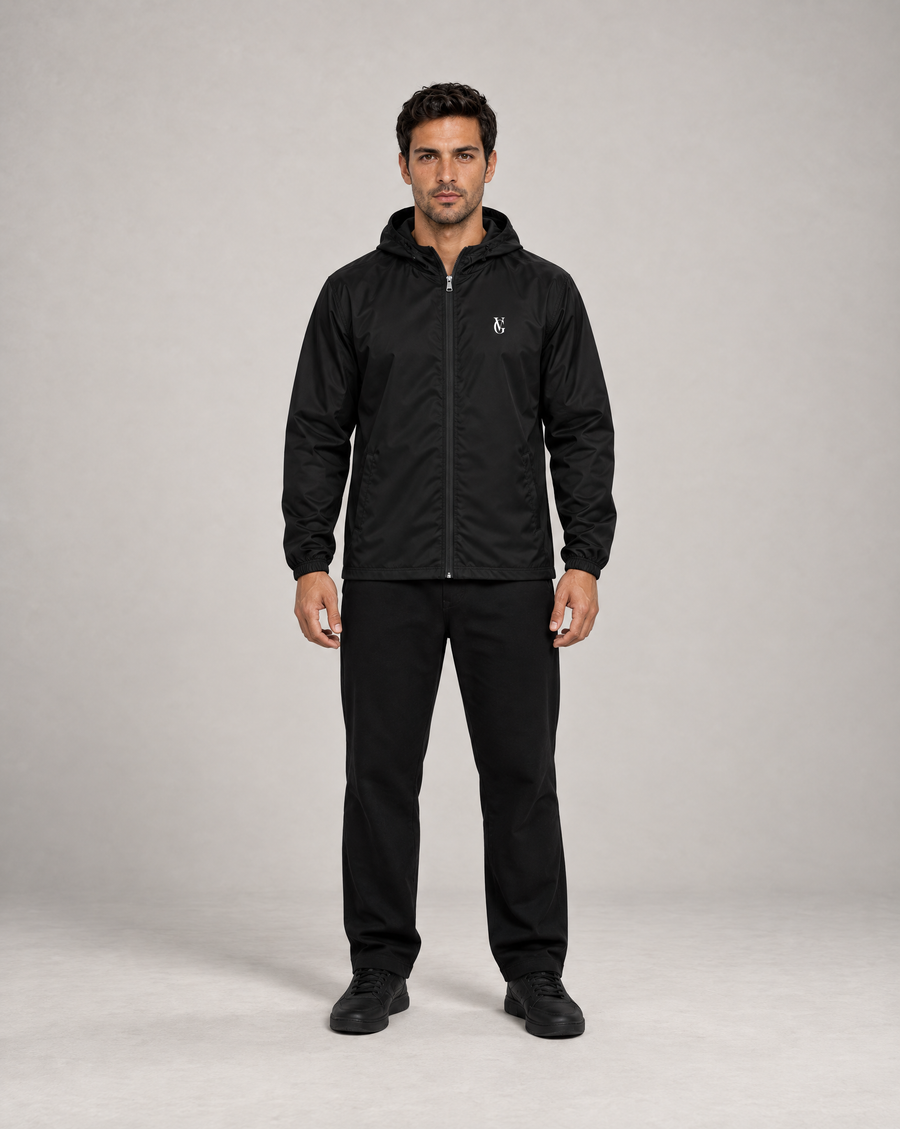 GV Windbreaker Black – front view
