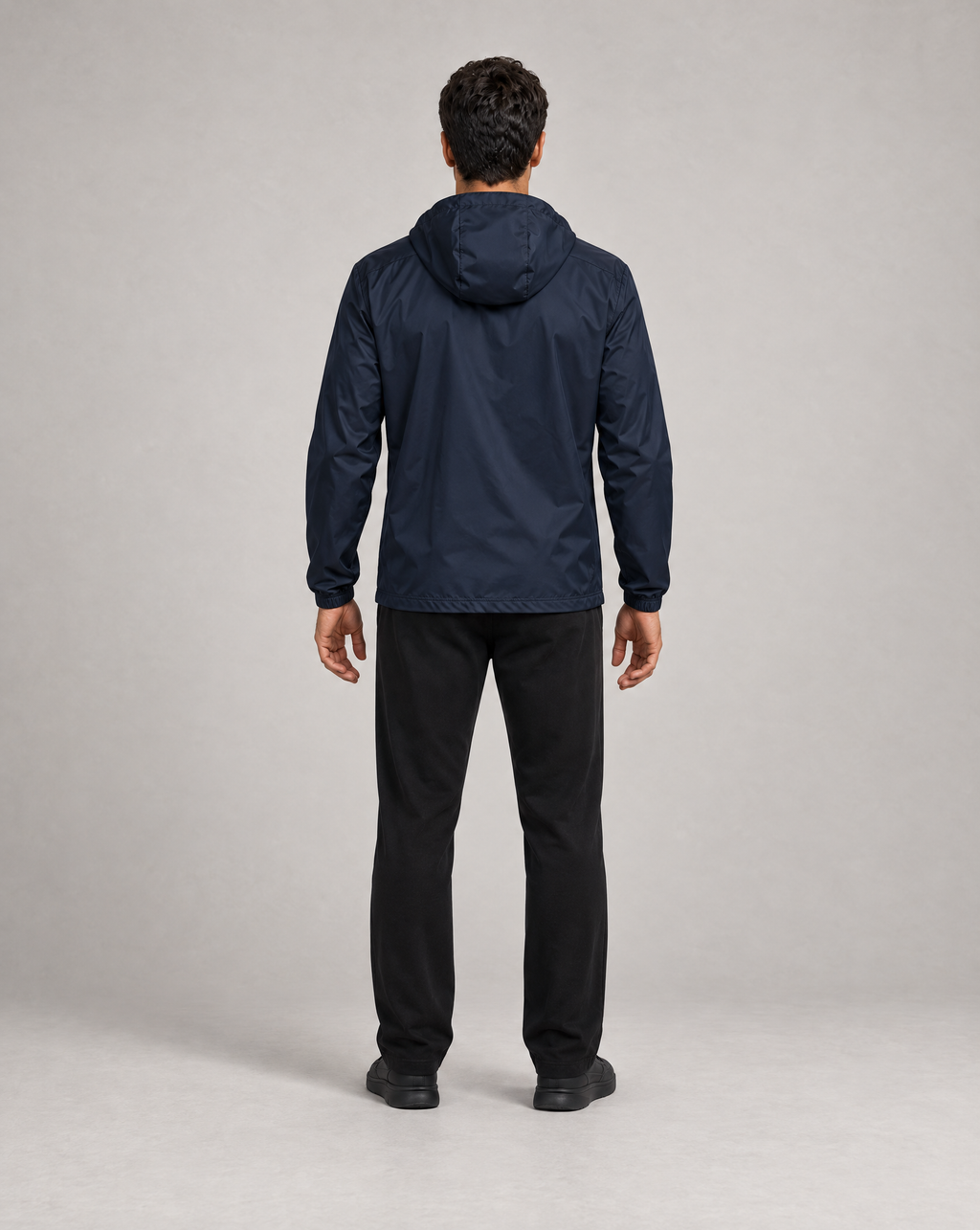 GV Windbreaker Navy – back view