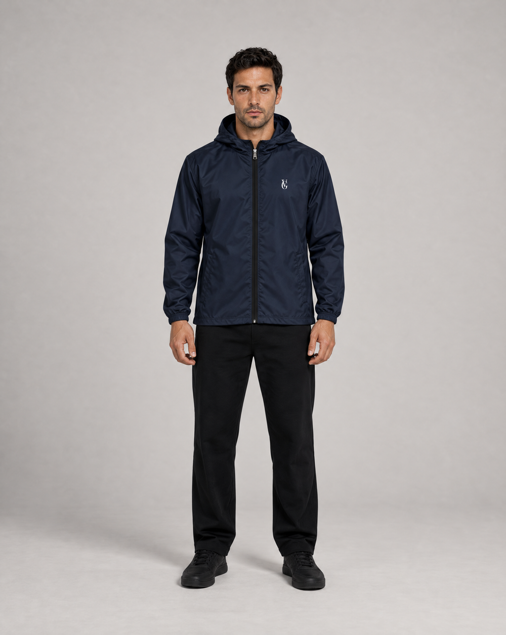 GV Windbreaker Navy – front view