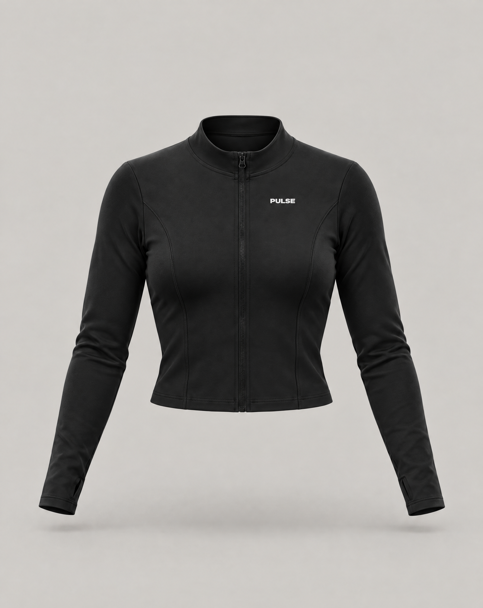 PULSE™ SPECTRE Cropped Jacket – Schwarz