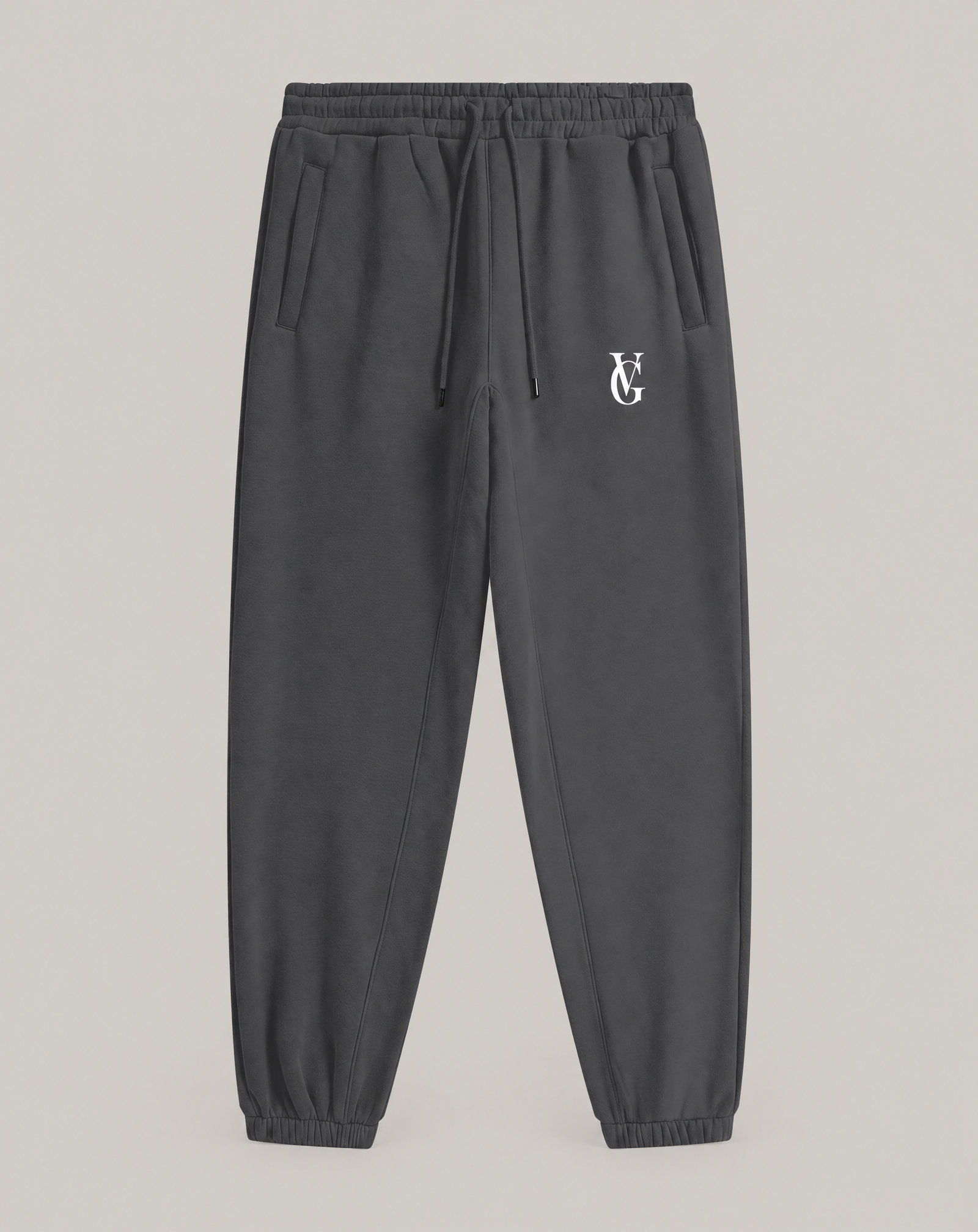 Golden Vein Men’s Heavyweight Fleece Jogger – Dark Grey