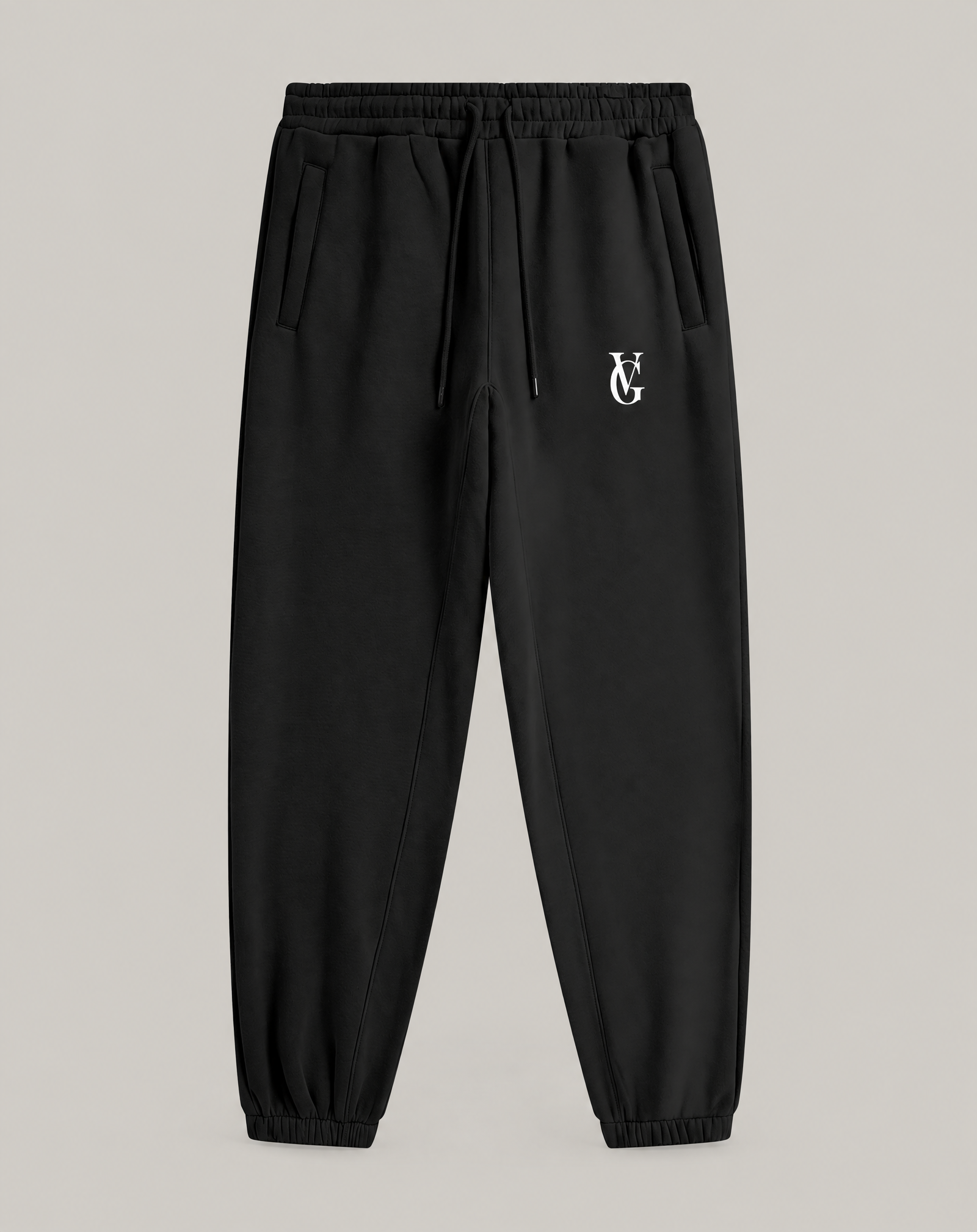 Golden Vein Men’s Heavyweight Fleece Jogger – Black
