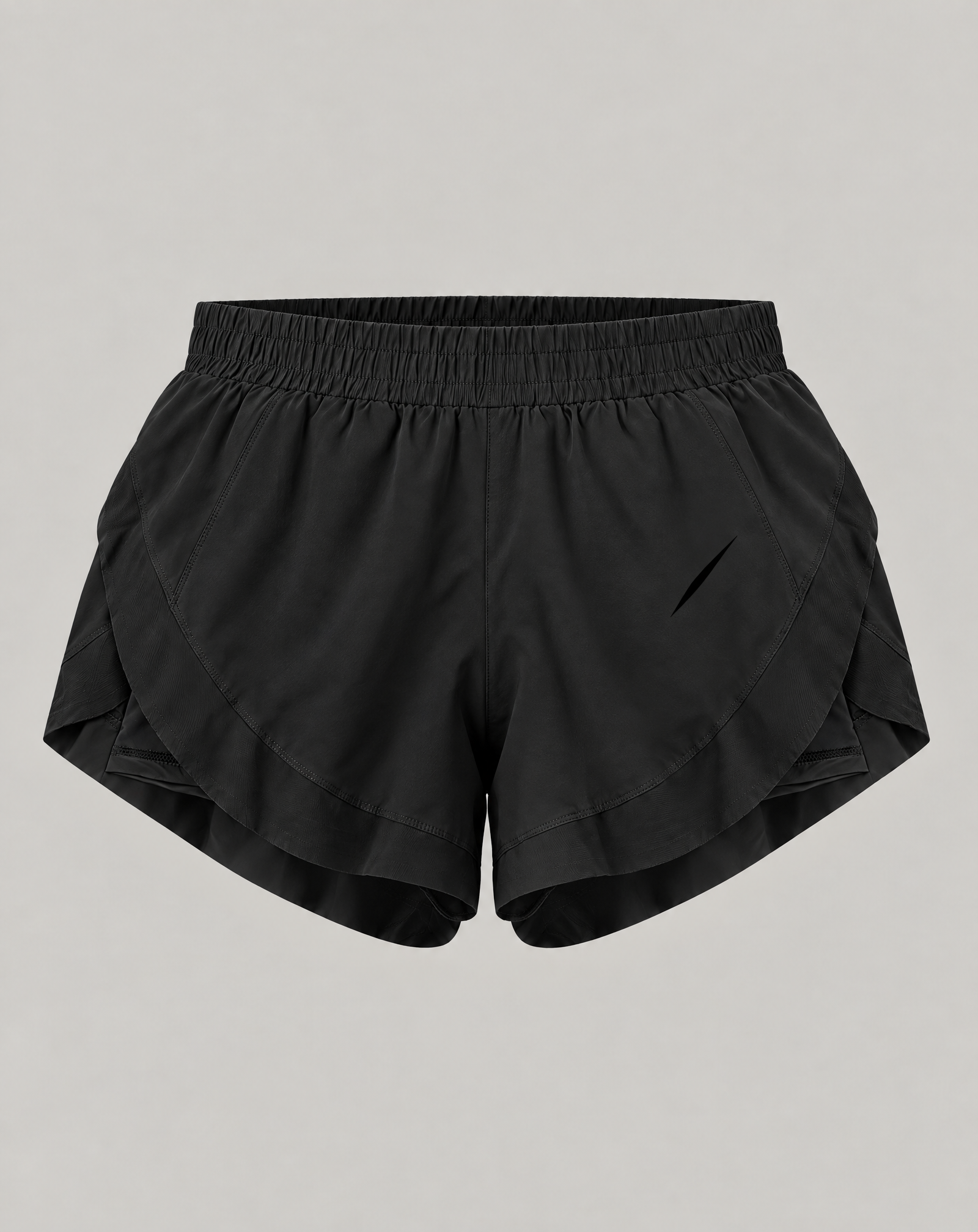 PULSE™ Paneled Training Shorts – Black