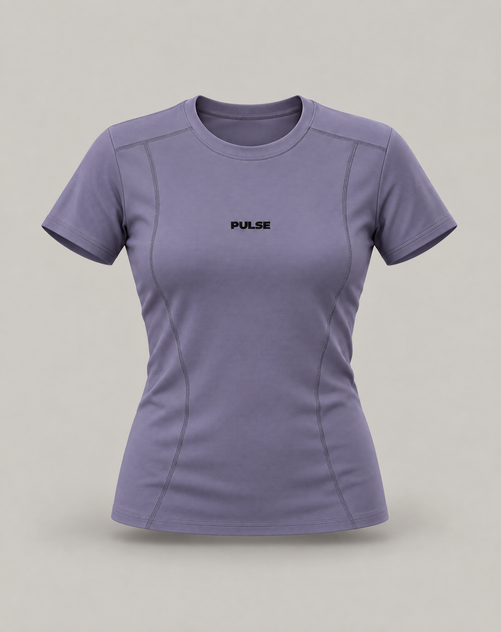 PULSE™ Contour Training T-Shirt – Misty Purple