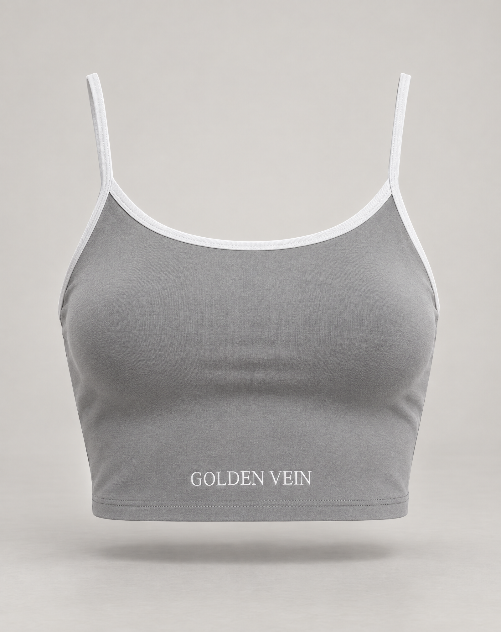 Golden Vein Crop Top – Crop Top · Damen · Grau