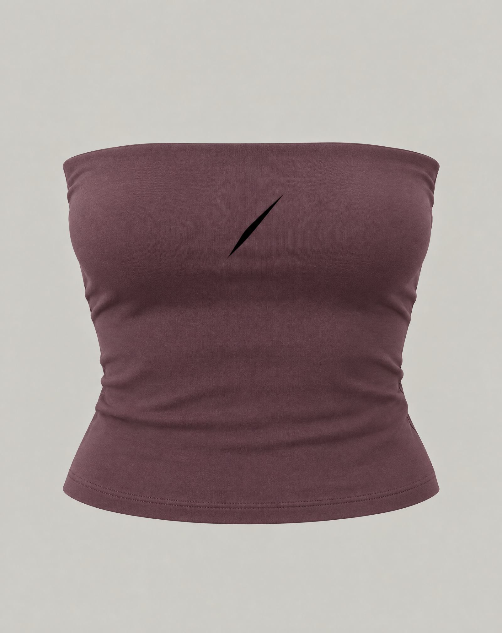 PULSE™ by Golden Vein Flow Tube Top – Kurzes Bandeau-Top · Damen · Pflaume