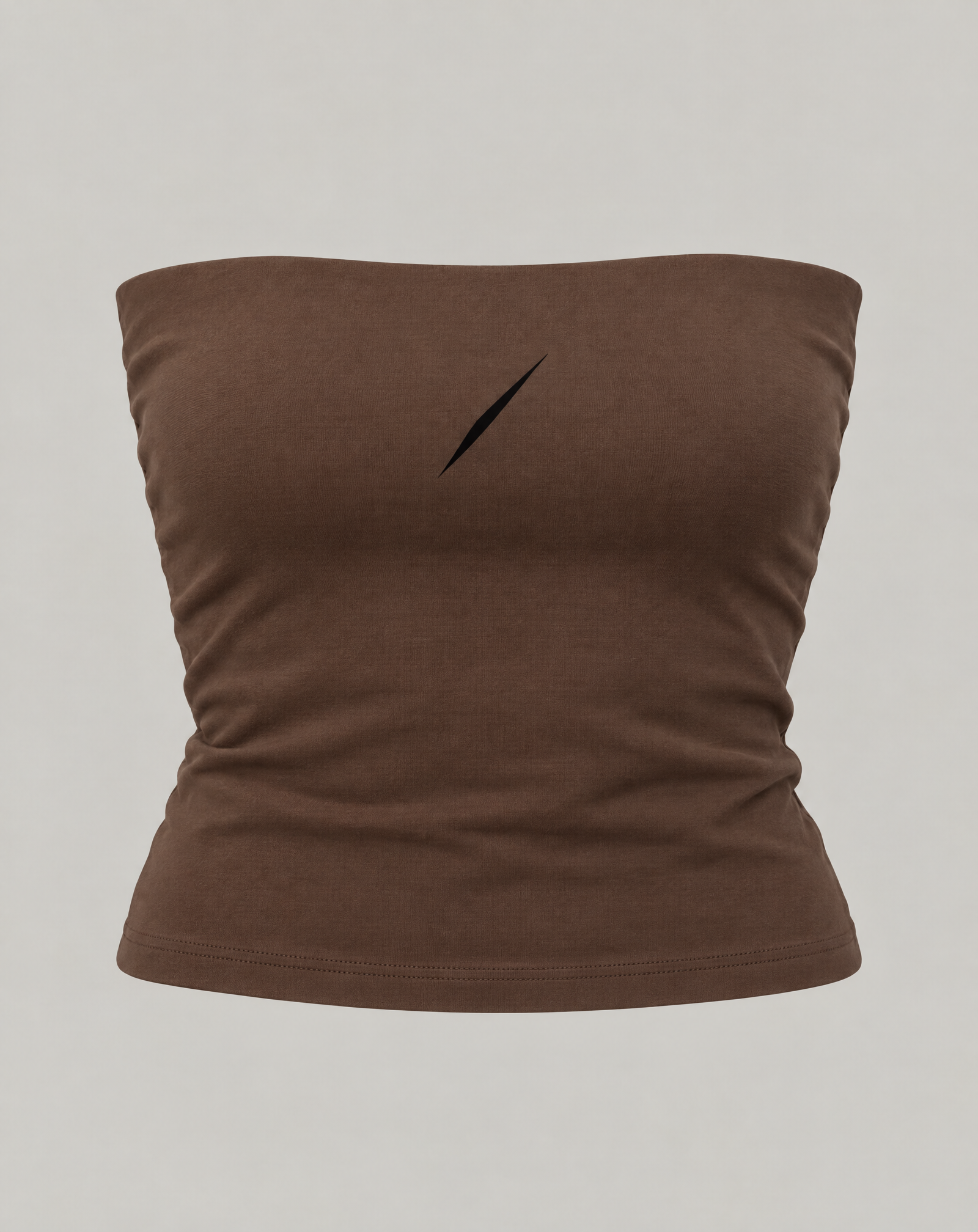 PULSE™ by Golden Vein Flow Tube Top – Kurzes Bandeau-Top · Damen · Braun