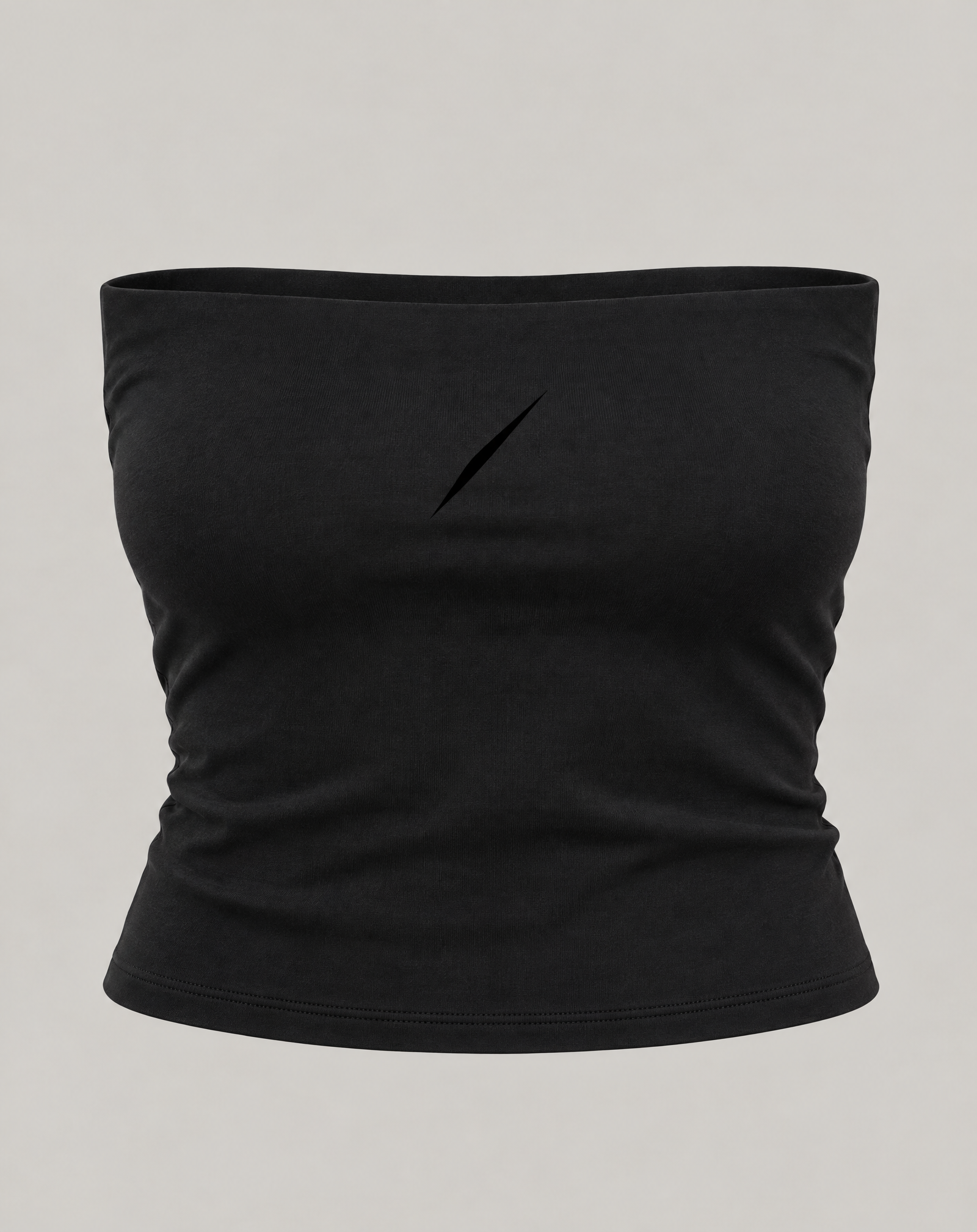 PULSE™ by Golden Vein Flow Tube Top – Kurzes Bandeau-Top · Damen · Schwarz